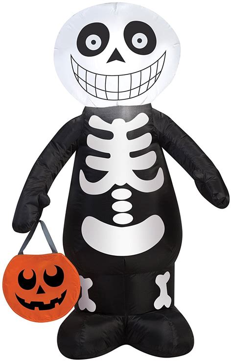 gemmy halloween decorations|gemmy halloween skeleton.